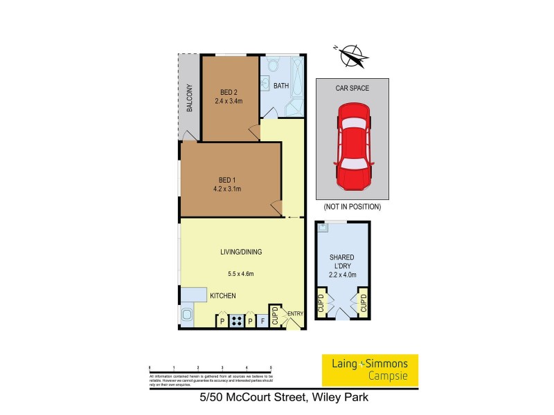 5/50 McCourt St, Wiley Park NSW 2195