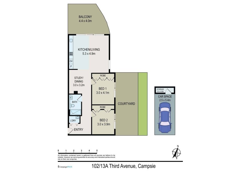 102A/13A Third Avenue, Campsie NSW 2194