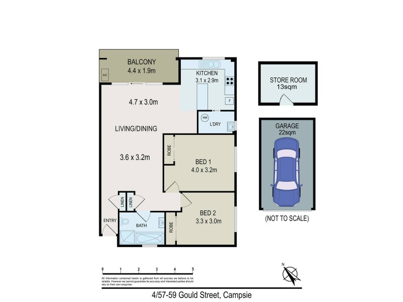 4/57 Gould St, Campsie NSW 2194