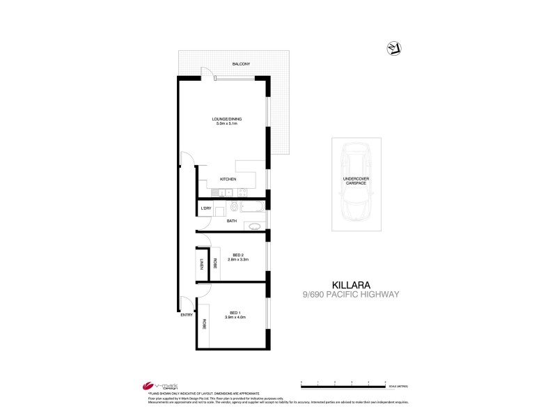 9/690 Pacific Highway, Killara NSW 2071 Floorplan
