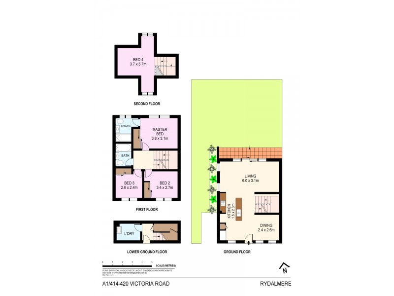 A1/414-420 Victoria Road, Rydalmere NSW 2116 Floorplan