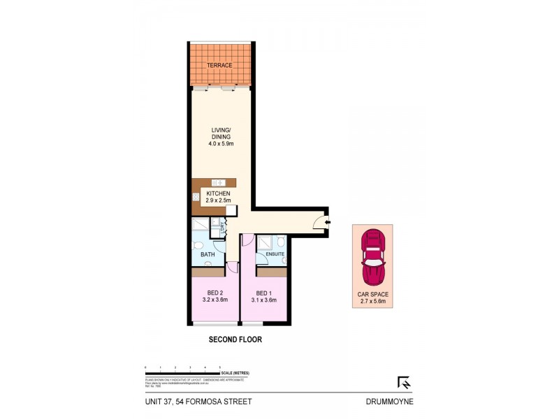 29/54 Formosa Street, Drummoyne NSW 2047 Floorplan
