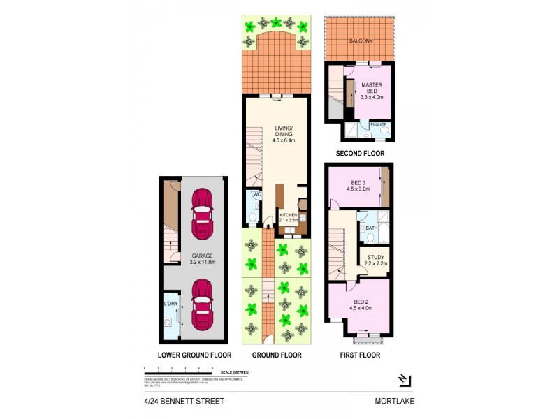 4/24 Bennett Street, Mortlake NSW 2137 Floorplan