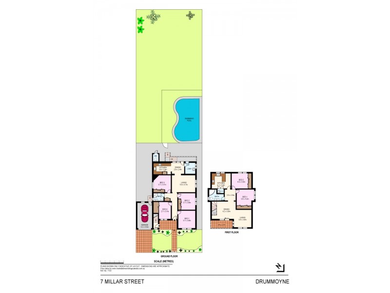 7 Millar Street, Drummoyne NSW 2047 Floorplan