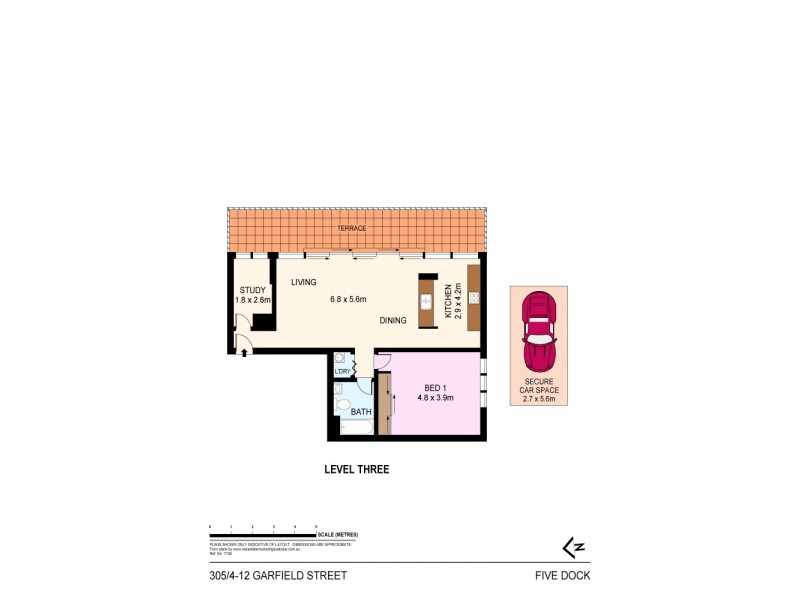 305/4-12 Garfield Street, Five Dock NSW 2046 Floorplan