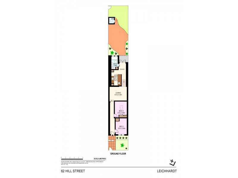 62 Hill Street, Leichhardt NSW 2040 Floorplan