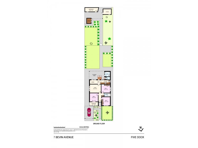 7 Bevin Avenue, Five Dock NSW 2046 Floorplan