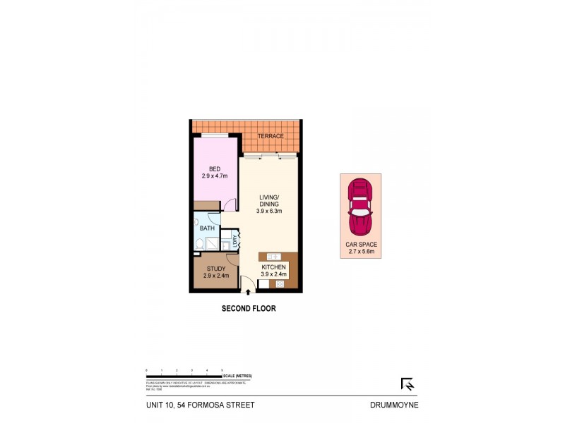5/54 Formosa Street, Drummoyne NSW 2047 Floorplan