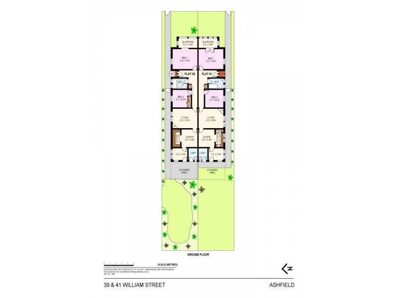 39 & 41 William Street, Ashfield NSW 2131 Floorplan