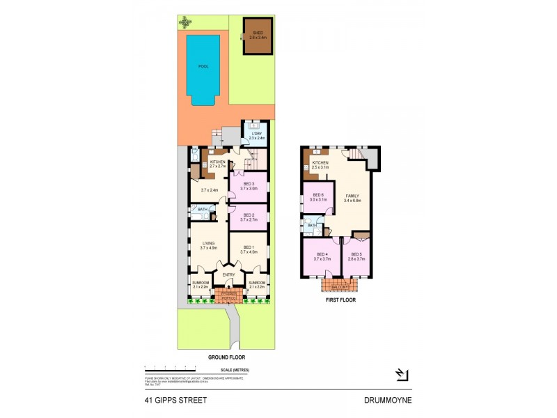 41 Gipps Street, Drummoyne NSW 2047 Floorplan