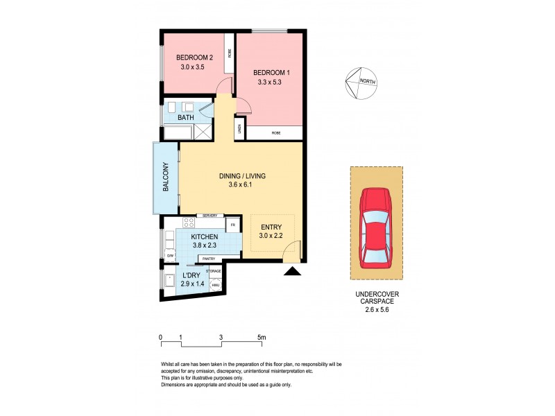 17/366 Great North Road, Abbotsford NSW 2046 Floorplan