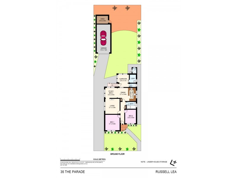 35 The Parade, Russell Lea NSW 2046 Floorplan