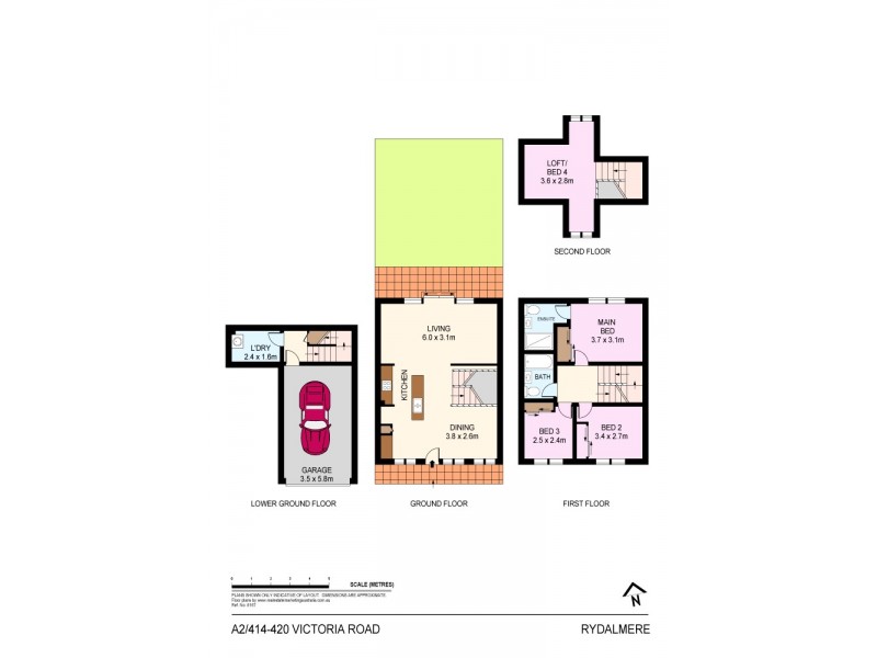 A2/414-420 Victoria Road, Rydalmere NSW 2116 Floorplan