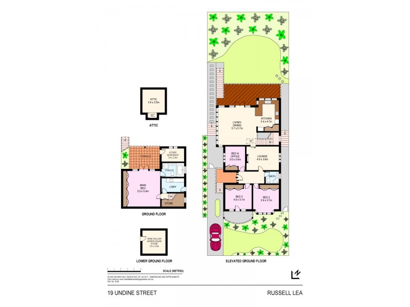 19 Undine Street, Russell Lea NSW 2046 Floorplan