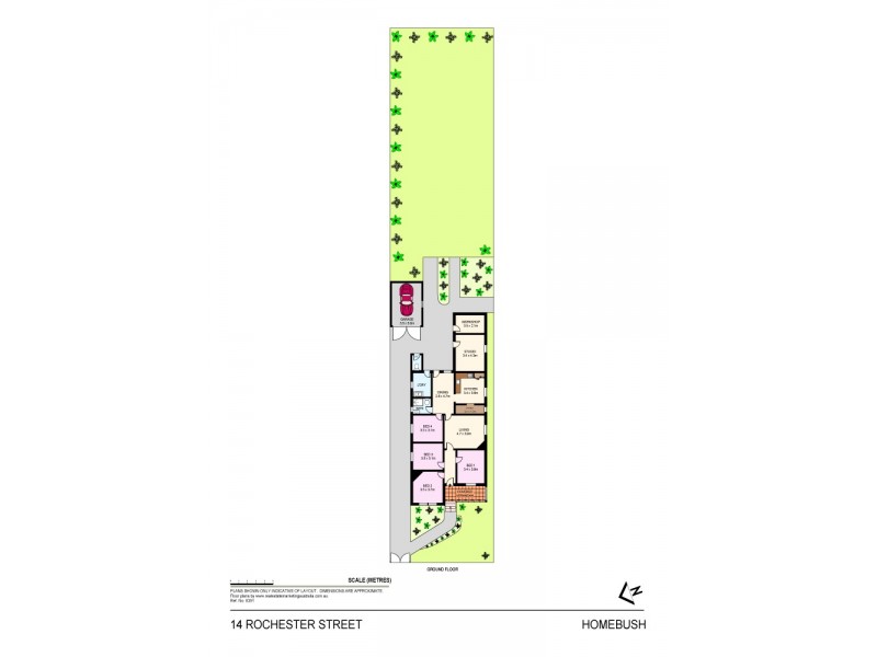 14 Rochester Street, Homebush NSW 2140 Floorplan
