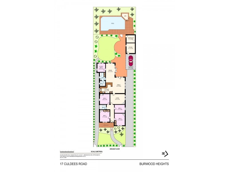 17 Culdees Road, Burwood Heights NSW 2136 Floorplan