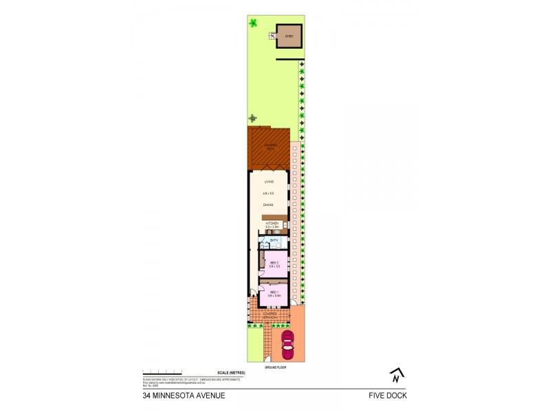 34 Minnesota Avenue, Five Dock NSW 2046 Floorplan