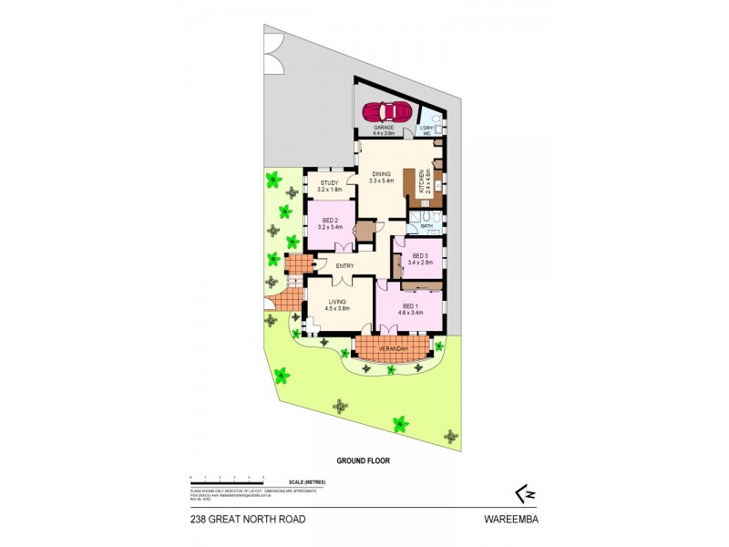238 Great North Road, Wareemba NSW 2046 Floorplan