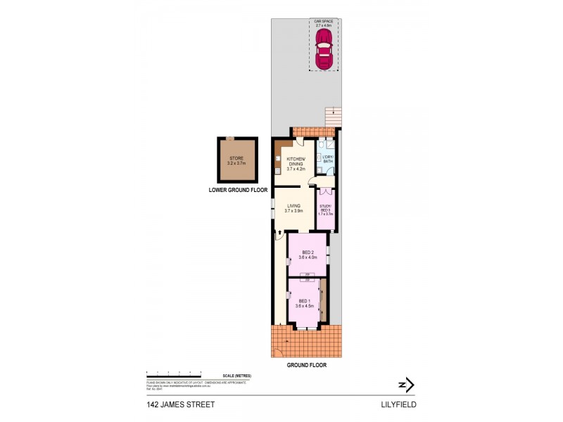 142 James Street, Lilyfield NSW 2040 Floorplan