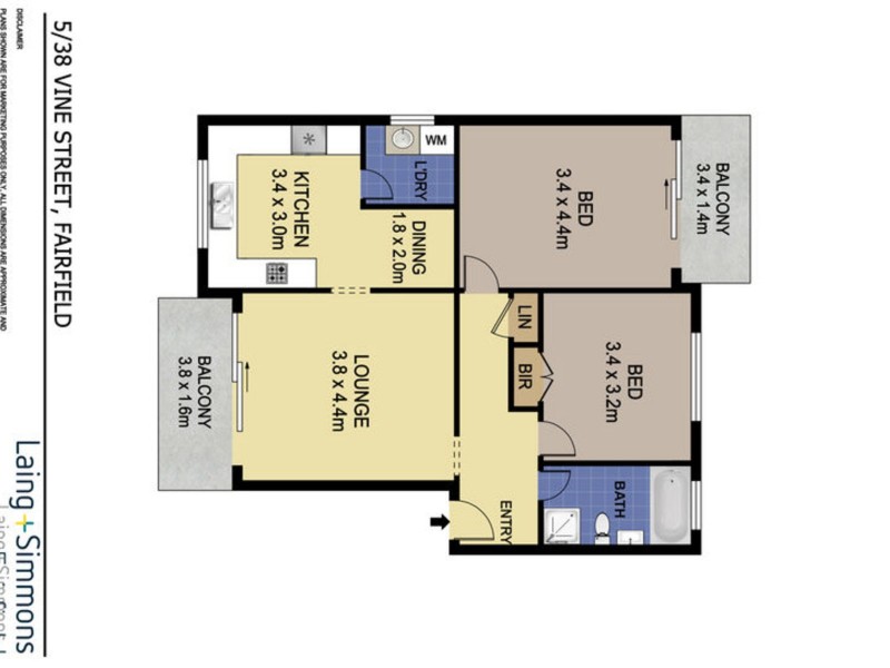 5/38 Vine Street, Fairfield NSW 2165