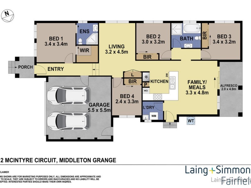 12 Mcintyre Circuit, Middleton Grange NSW 2171