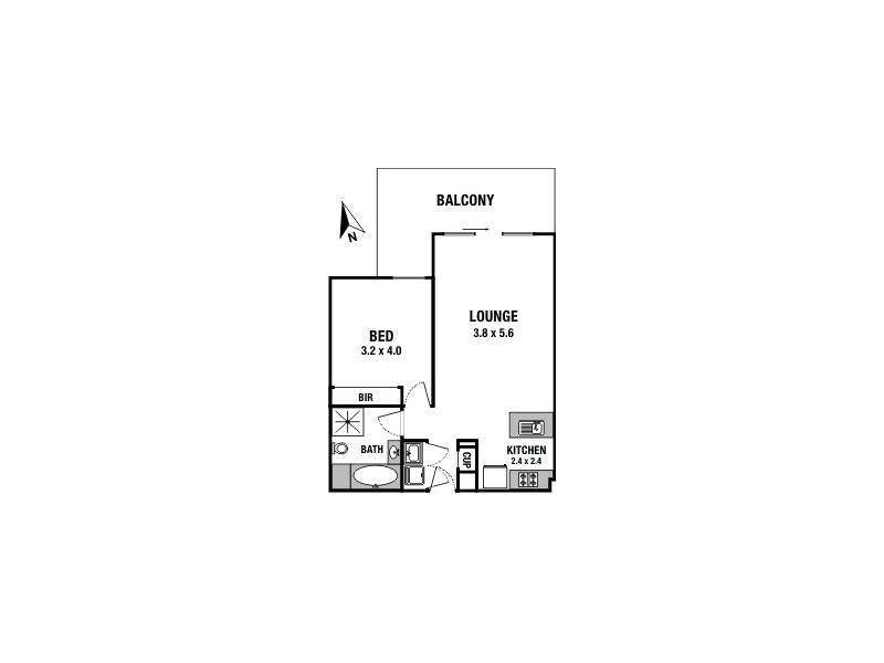 9/121-127 Railway Parade, Granville NSW 2142 Floorplan