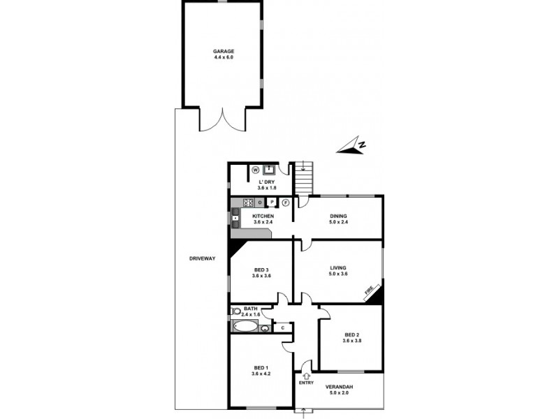 141 Clyde Street, Granville NSW 2142 Floorplan