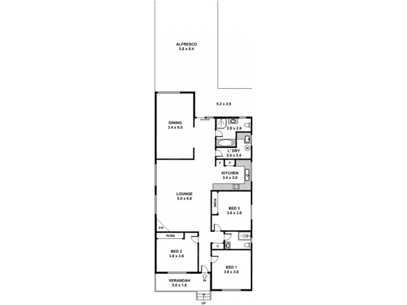 80 Adam Street, Guildford NSW 2161 Floorplan