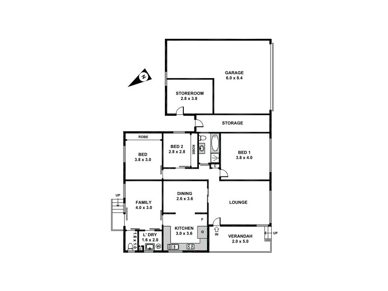 1 Autumn Place, Guildford NSW 2161 Floorplan