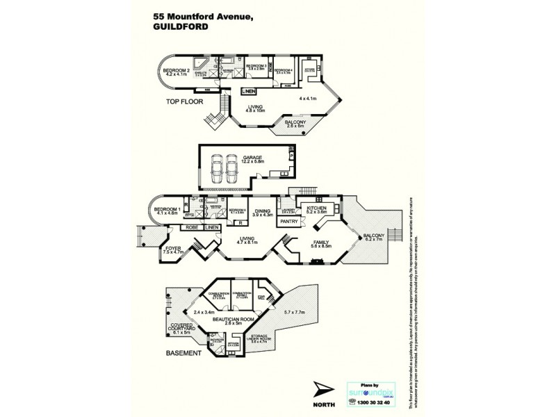 55 Mountford Avenue, Guildford NSW 2161 Floorplan