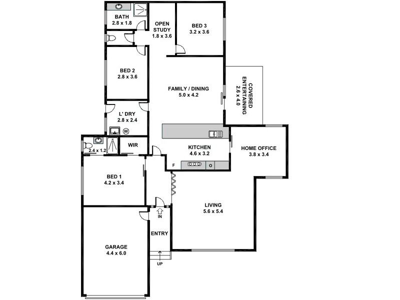 2 Lois Place, Merrylands NSW 2160 Floorplan