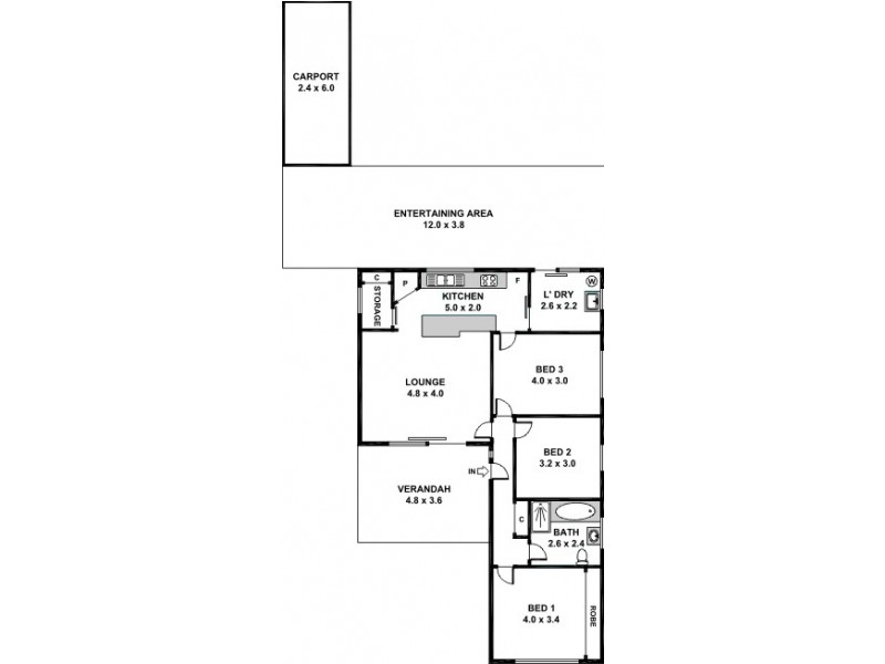 64 Rawson Road, Guildford NSW 2161 Floorplan