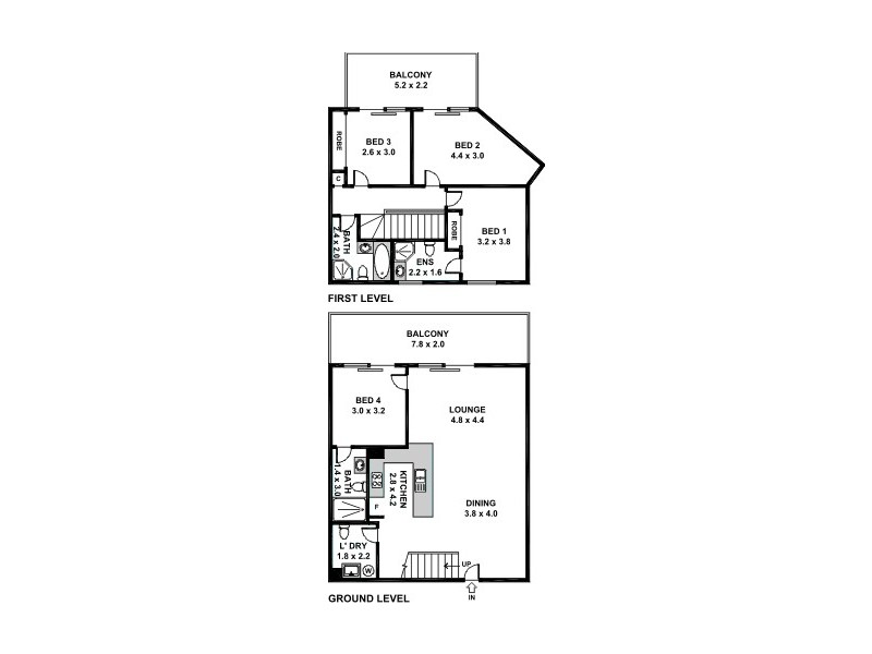 74/45 Rawson Street, Auburn NSW 2144 Floorplan