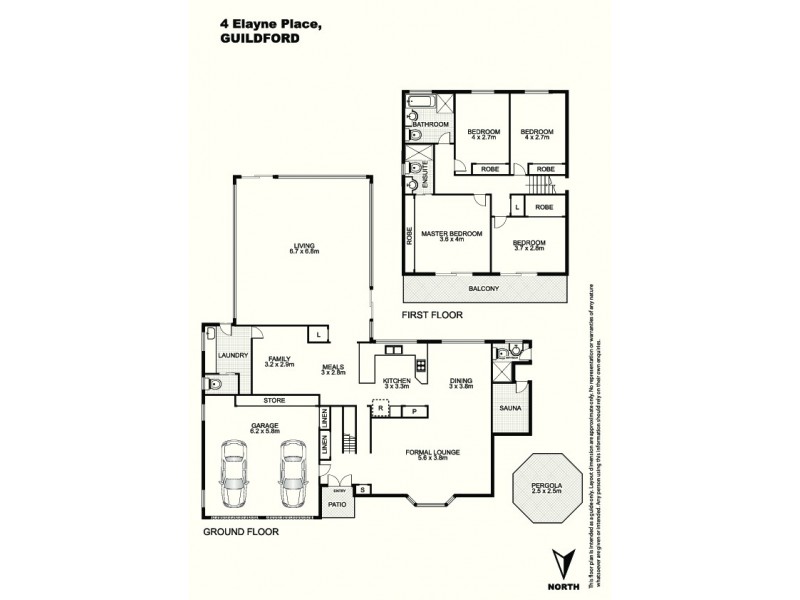 4 Elayne Place, Guildford NSW 2161 Floorplan
