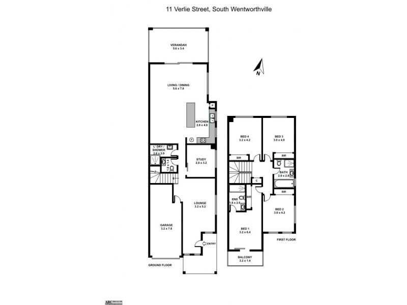 11 Verlie Street, South Wentworthville NSW 2145 Floorplan