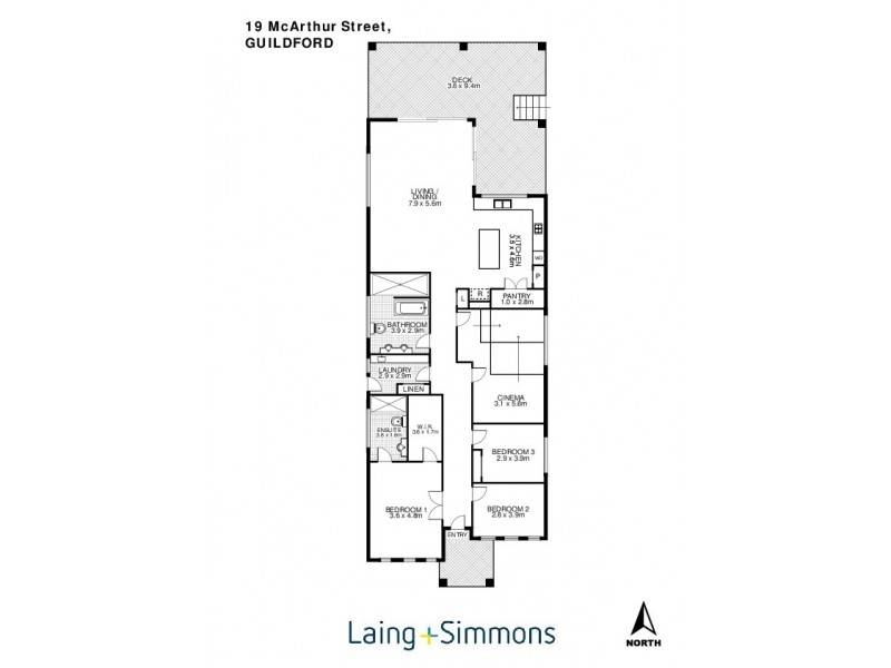 19 McArthur Street, Guildford NSW 2161 Floorplan