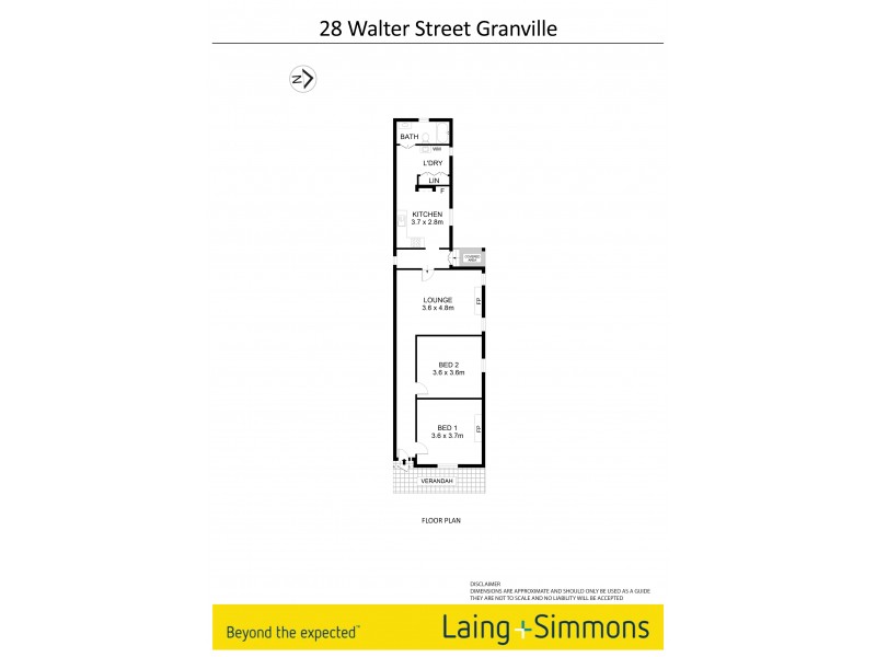 28 Walter Street, Granville NSW 2142 Floorplan