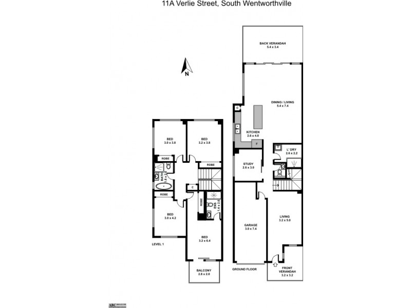 11A Verlie Street, South Wentworthville NSW 2145 Floorplan