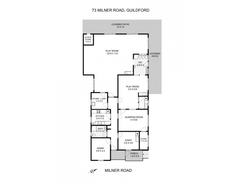 73 Milner Road, Guildford NSW 2161 Floorplan