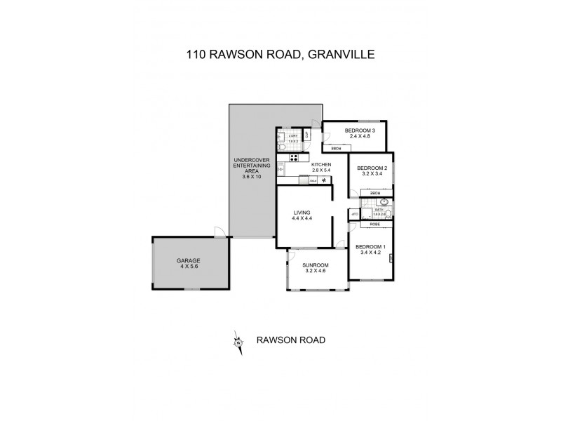 110 Rawson Road, Guildford NSW 2161 Floorplan
