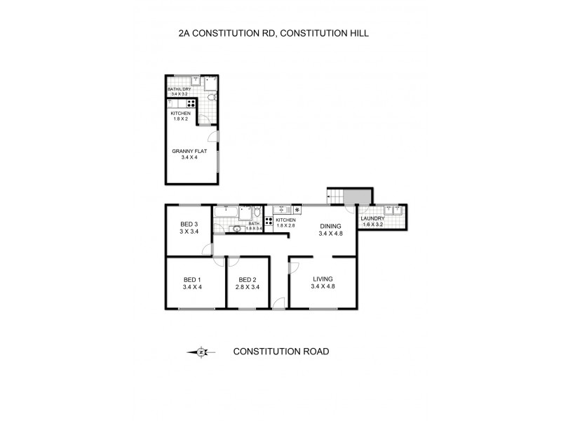 2A Constitution Road, Constitution Hill NSW 2145 Floorplan