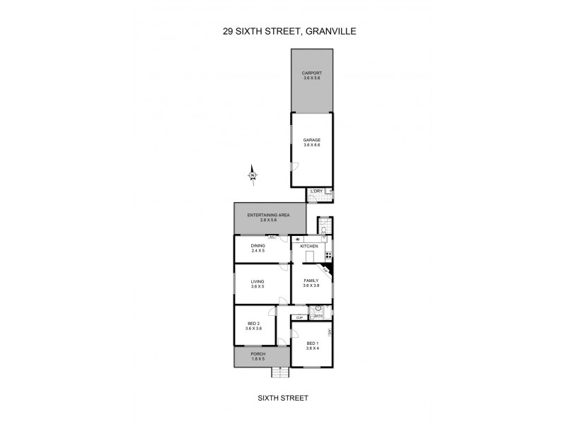 29 Sixth Street, Granville NSW 2142 Floorplan