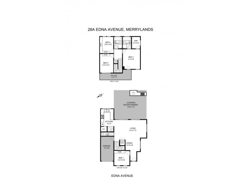 28A Edna Avenue, Merrylands NSW 2160 Floorplan