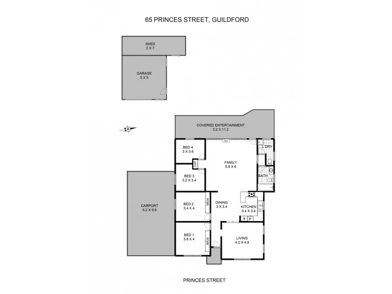 65 Princes Street, Guildford NSW 2161 Floorplan