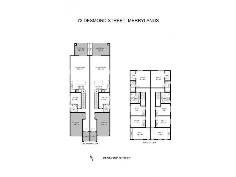 72A Desmond Street, Merrylands NSW 2160 Floorplan
