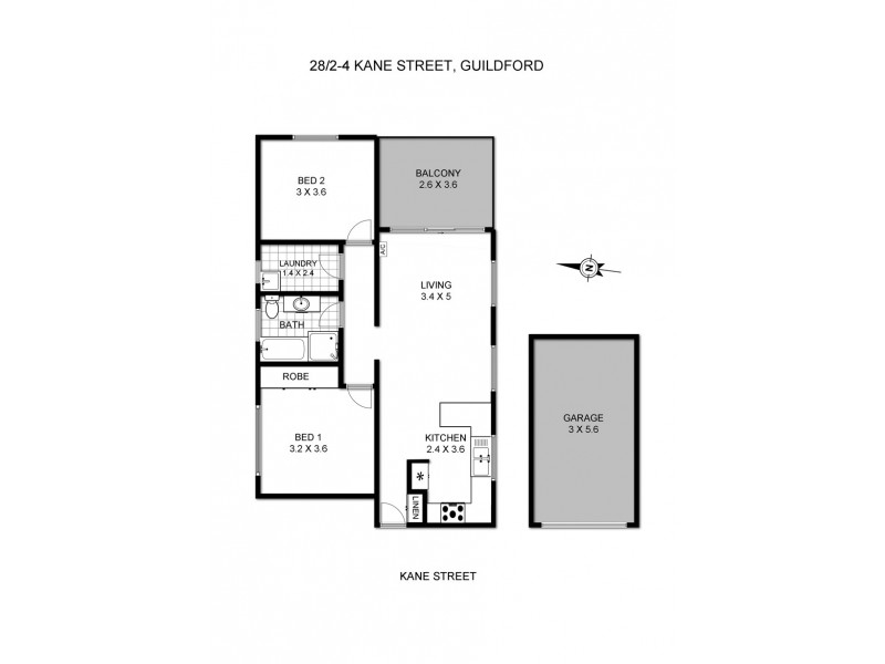 28/2-4 Kane Street, Guildford NSW 2161 Floorplan