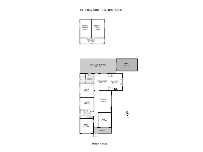 20 Derby Street, Merrylands NSW 2160 Floorplan