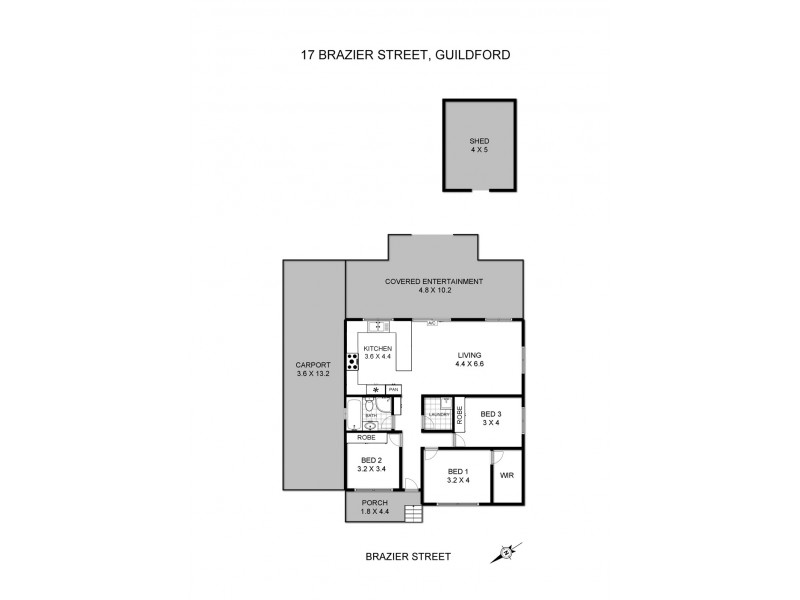 17 Brazier Street, Guildford NSW 2161 Floorplan