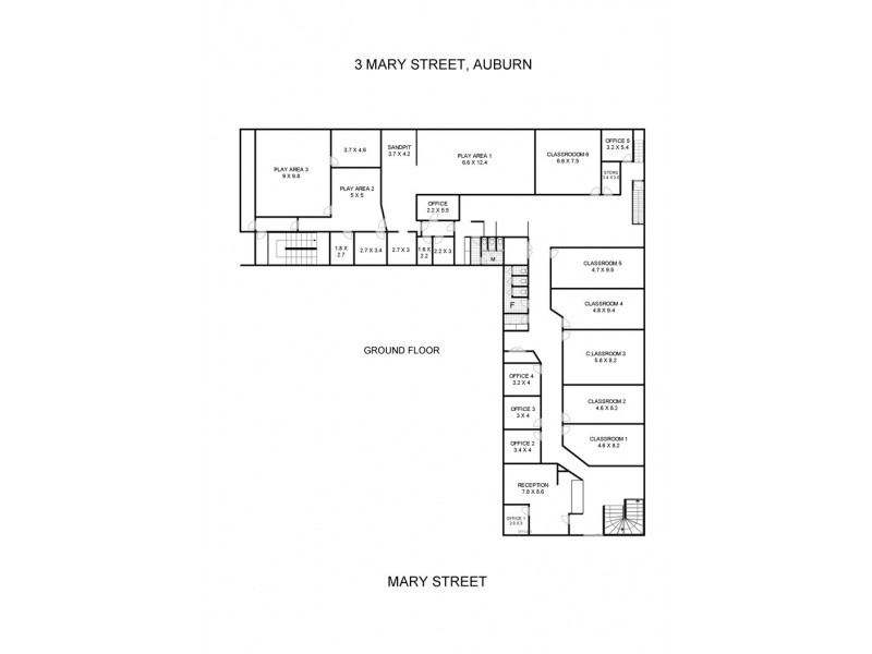 3 Mary Street, Auburn NSW 2144 Floorplan
