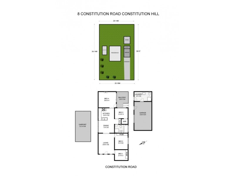 8 Constitution Road, Constitution Hill NSW 2145 Floorplan